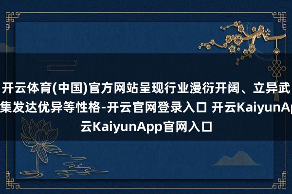 开云体育(中国)官方网站呈现行业漫衍开阔、立异武艺强劲、市集发达优异等性格-开云官网登录入口 开云KaiyunApp官网入口